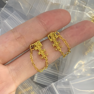 Celine Earring NO:Y156973 Material:copper+18k gold