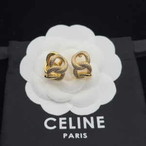 Celine Earring NO:Y135205 Material:copper+18k gold