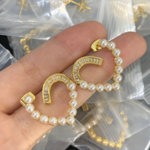 Celine Earring NO:Y182535 Material:copper+18k gold