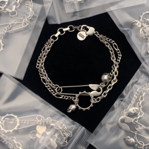 Alexander mcqueen Bracelet NO:Y180612 Material:copper+18k gold