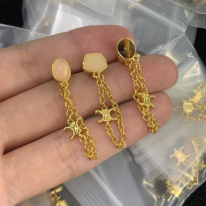 Celine Earring NO:Y170331 Material:copper+18k gold