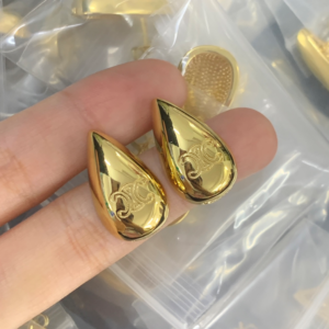 Celine Earring NO:Y176601 Material:copper+18k gold