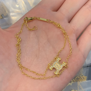 Celine Bracelet NO:Y128433 Material:copper+18k gold