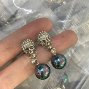 Alexander mcqueen Earring NO:Y187478 Material:copper+18k gold