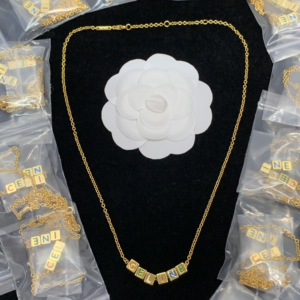 Celine Necklace NO:Y143341 Material:copper+18k gold