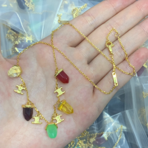 Celine Necklace NO:Y134289 Material:copper+18k gold