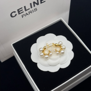 Celine Earring NO:Y143261 Material:copper+18k gold