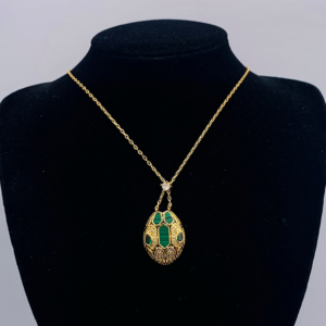 Bvlgari Necklace NO:Y186906 Material:copper+18k gold