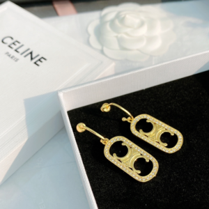 Celine Earring NO:Y129617 Material:copper+18k gold