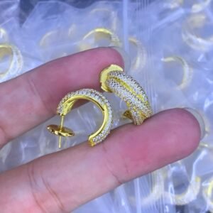 Cartier Earring NO:Y224350 Material:copper+18k gold