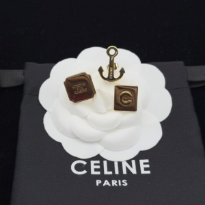 Celine Earring NO:Y135240 Material:copper+18k gold