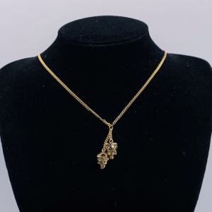 Alexander mcqueen Necklace NO:Y185388 Material:copper+18k gold