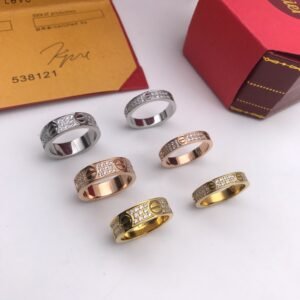 Cartier Ring NO:16-22 Material:stainless (304)