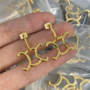 Celine Earring NO:Y170277 Material:copper+18k gold