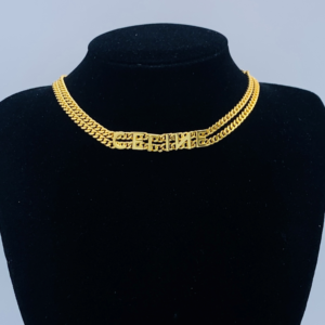 Celine Necklace NO:Y175257 Material:copper+18k gold