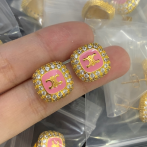 Celine Earring NO:Y171463 Material:copper+18k gold