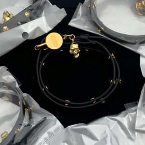 Alexander mcqueen Bracelet NO:Y162954 Material:copper+18k gold