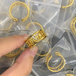 Celine Ring NO:Y157823 Material:copper+18k gold