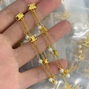 Celine Earring NO:Y166137 Material:copper+18k gold