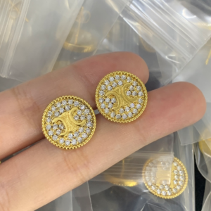 Celine Earring NO:Y174195 Material:copper+18k gold