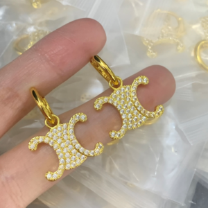 Celine Earring NO:Y186167 Material:copper+18k gold