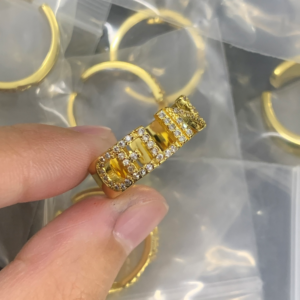 Celine Ring NO:Y161189 Material:copper+18k gold