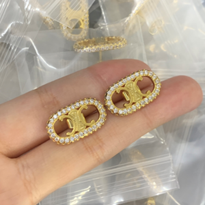 Celine Earring NO:Y173088 Material:copper+18k gold