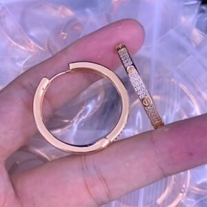 Cartier Earring NO:Y222367 Material:copper+18k gold