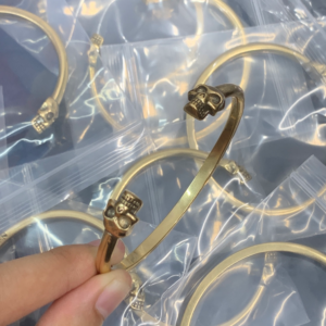Alexander mcqueen Bangle NO:Y147474 Material:copper+18k gold