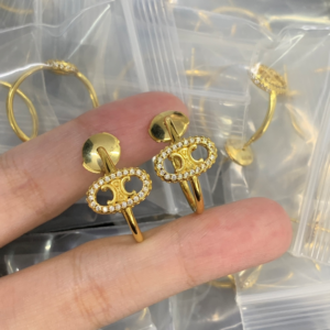 Celine Earring NO:Y160314 Material:copper+18k gold