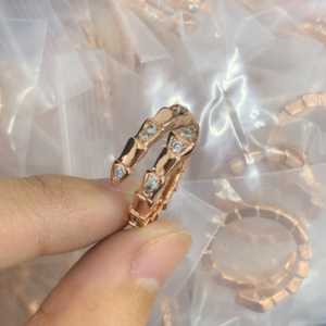 Bvlgari Ring NO:Y193086 Material:copper+18k gold