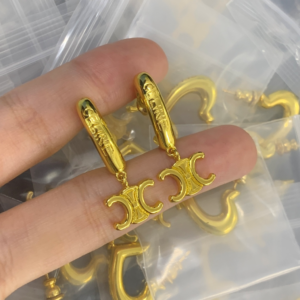Celine Earring NO:Y177079 Material:copper+18k gold
