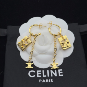 Celine Earring NO:Y135231 Material:copper+18k gold