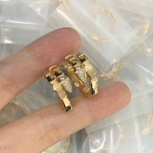 Bvlgari Earring NO:Y185411 Material:copper+18k gold