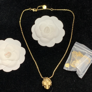 Alexander mcqueen Necklace NO:Y143673 Material:copper+18k gold