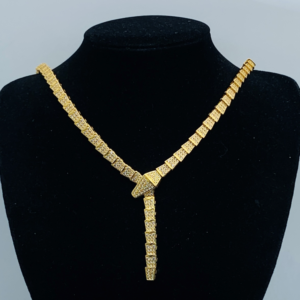 Bvlgari Necklace NO:Y193387 Material:copper+18k gold