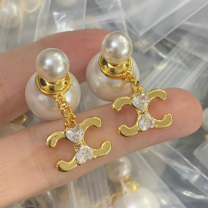 Celine Earring NO:Y162728 Material:copper+18k gold