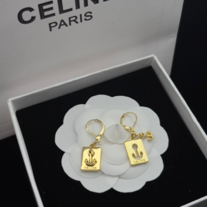 Celine Earring NO:Y135056 Material:copper+18k gold