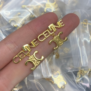 Celine Earring NO:Y141624 Material:copper+18k gold