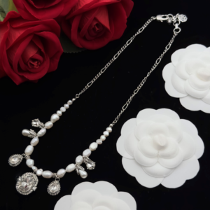 Alexander mcqueen Necklace NO:Y144208-1 Material:copper+18k gold