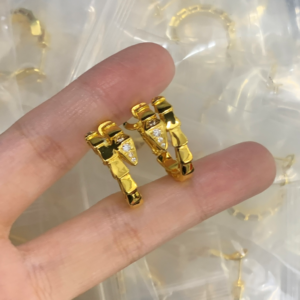 Bvlgari Earring NO:Y188468 Material:copper+18k gold