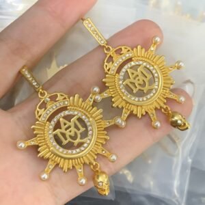 Alexander mcqueen Earring NO:Y185239 Material:copper+18k gold