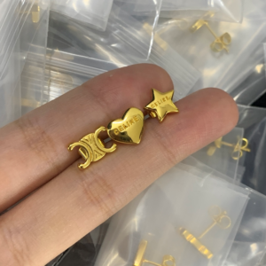 Celine Earring NO:Y177308 Material:copper+18k gold