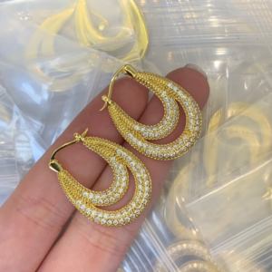 Celine Earring NO:Y128545 Material:copper+18k gold