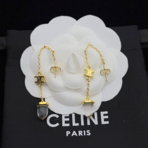 Celine Earring NO:Y131601 Material:copper+18k gold
