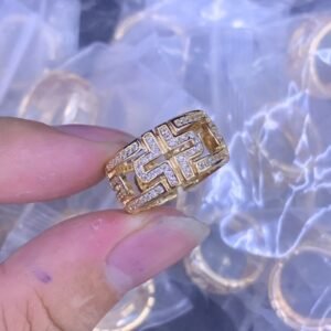 Bottega veneta Ring NO:Y221478 Material:copper+18k gold