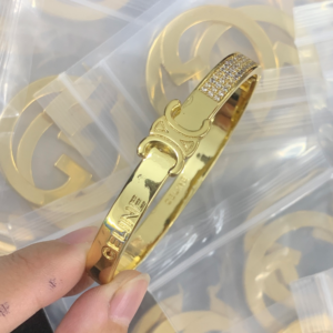 Celine Bangle NO:Y180875 Material:copper+18k gold