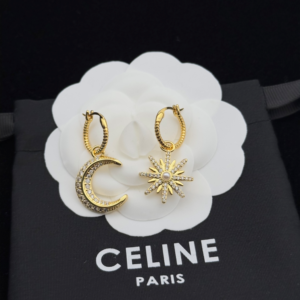 Celine Earring NO:Y133983 Material:copper+18k gold