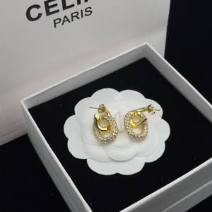 Celine Earring NO:Y130470 Material:copper+18k gold