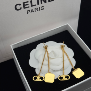 Celine Earring NO:Y131174 Material:copper+18k gold